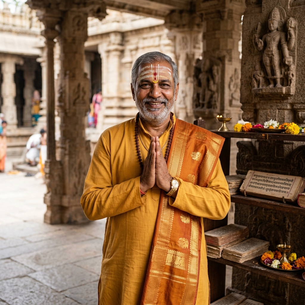 Acharya Abhishek Sastri - Founder & Vedic Hindi Pandit in Bangalore
