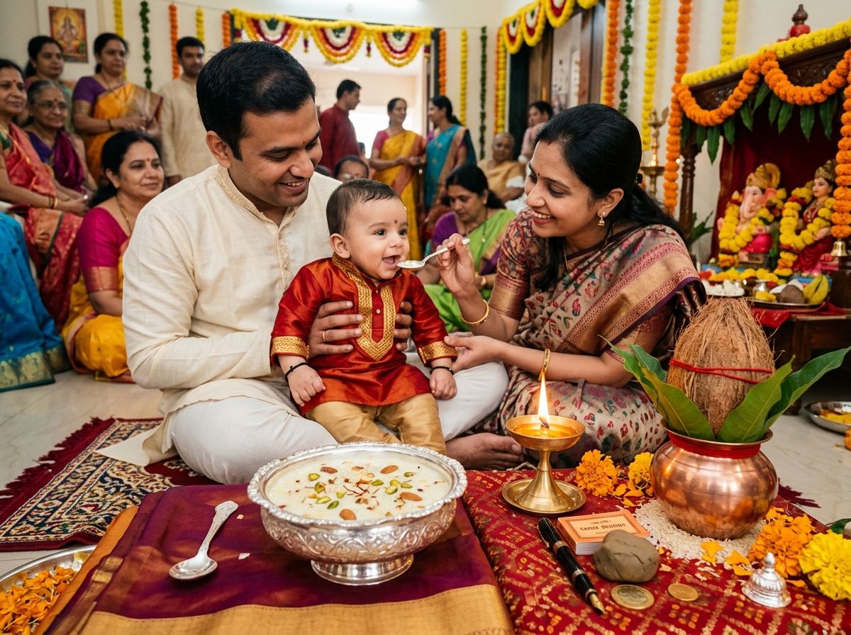 Annaprashan Puja by Hindi Pandit in Bangalore