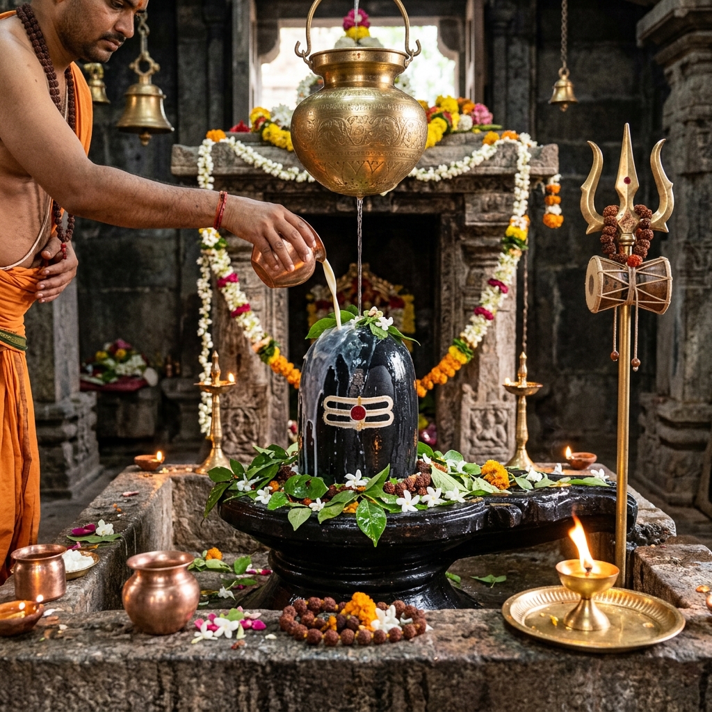 Rudrabhishek & Maha Mrityunjay Jaap by Hindi Pandit in Bangalore