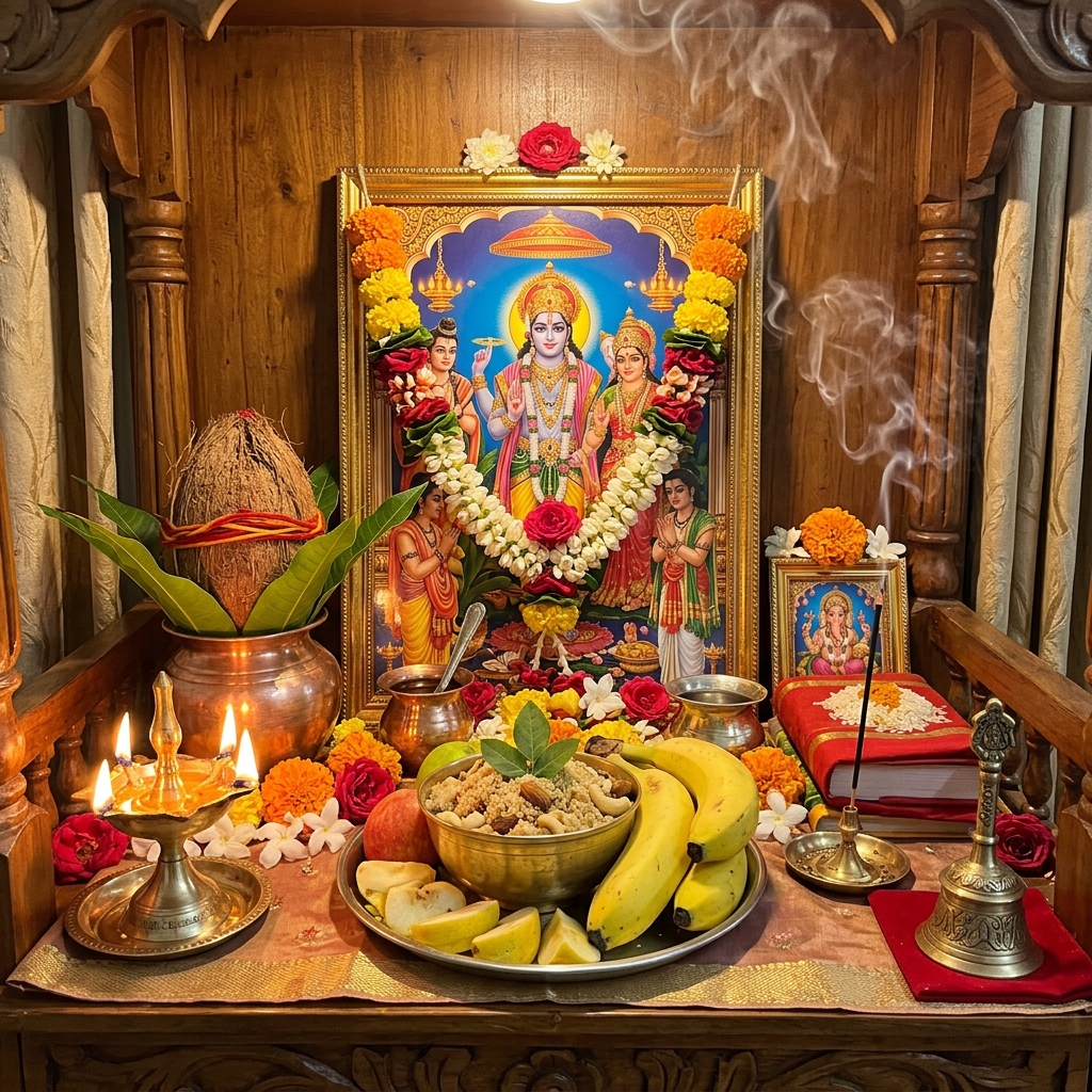 Satyanarayan Puja & Katha by Hindi Pandit in Bangalore