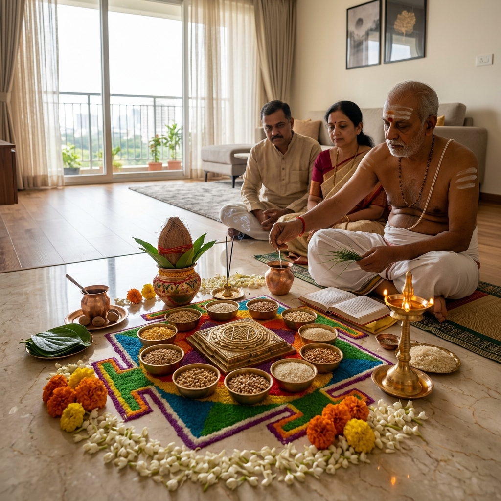 Vastu Shanti Puja by Hindi Pandit in Bangalore