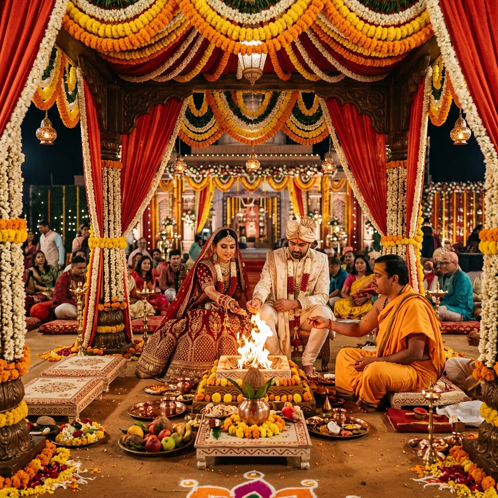 Vivah Sanskar / Marriage Puja by Hindi Pandit in Bangalore